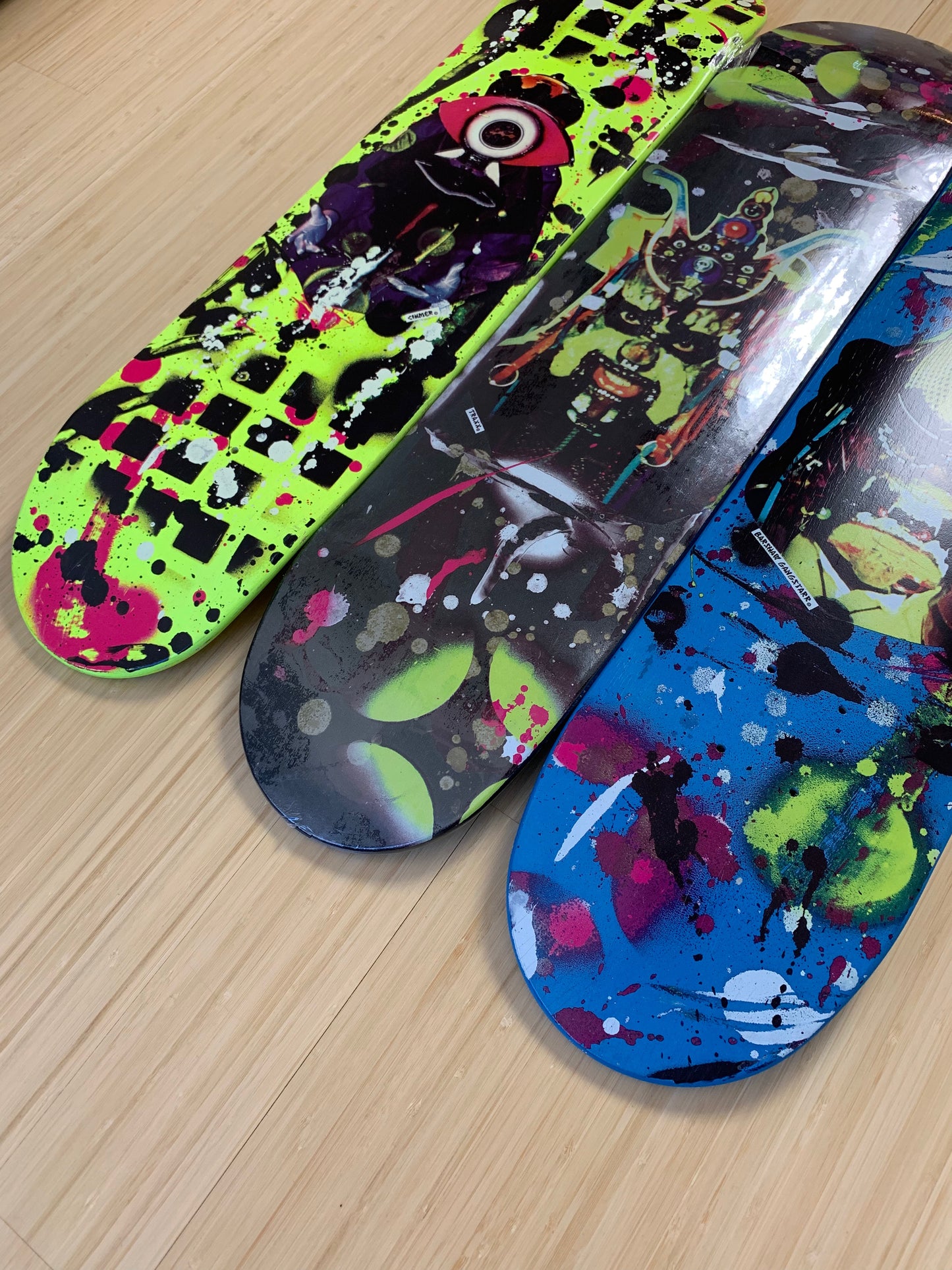 Rammellzee x Supreme Skate Decks (2003) - Set of 3