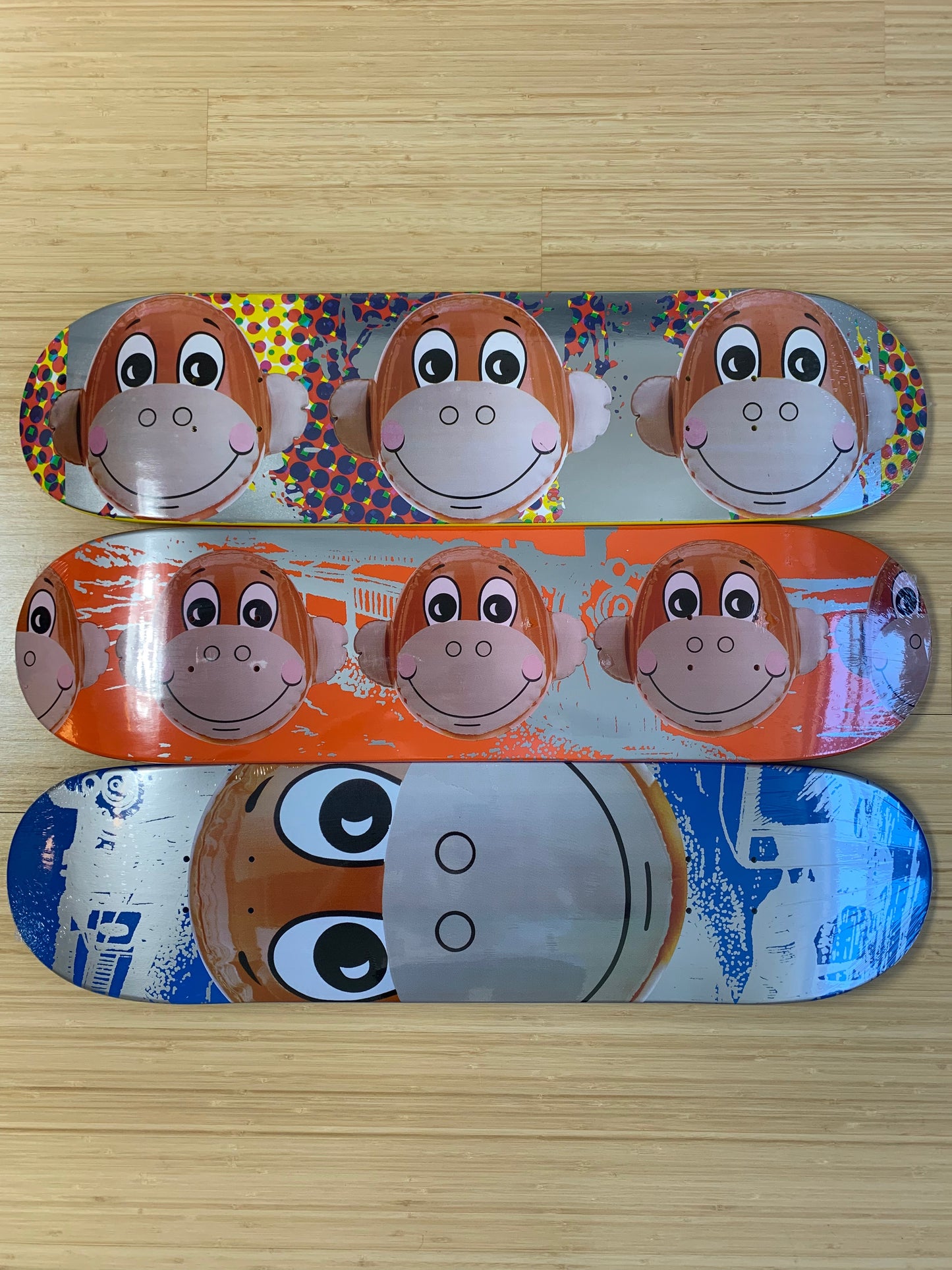 Jeff Koons x Supreme Skate Decks (2006) - Set of 3