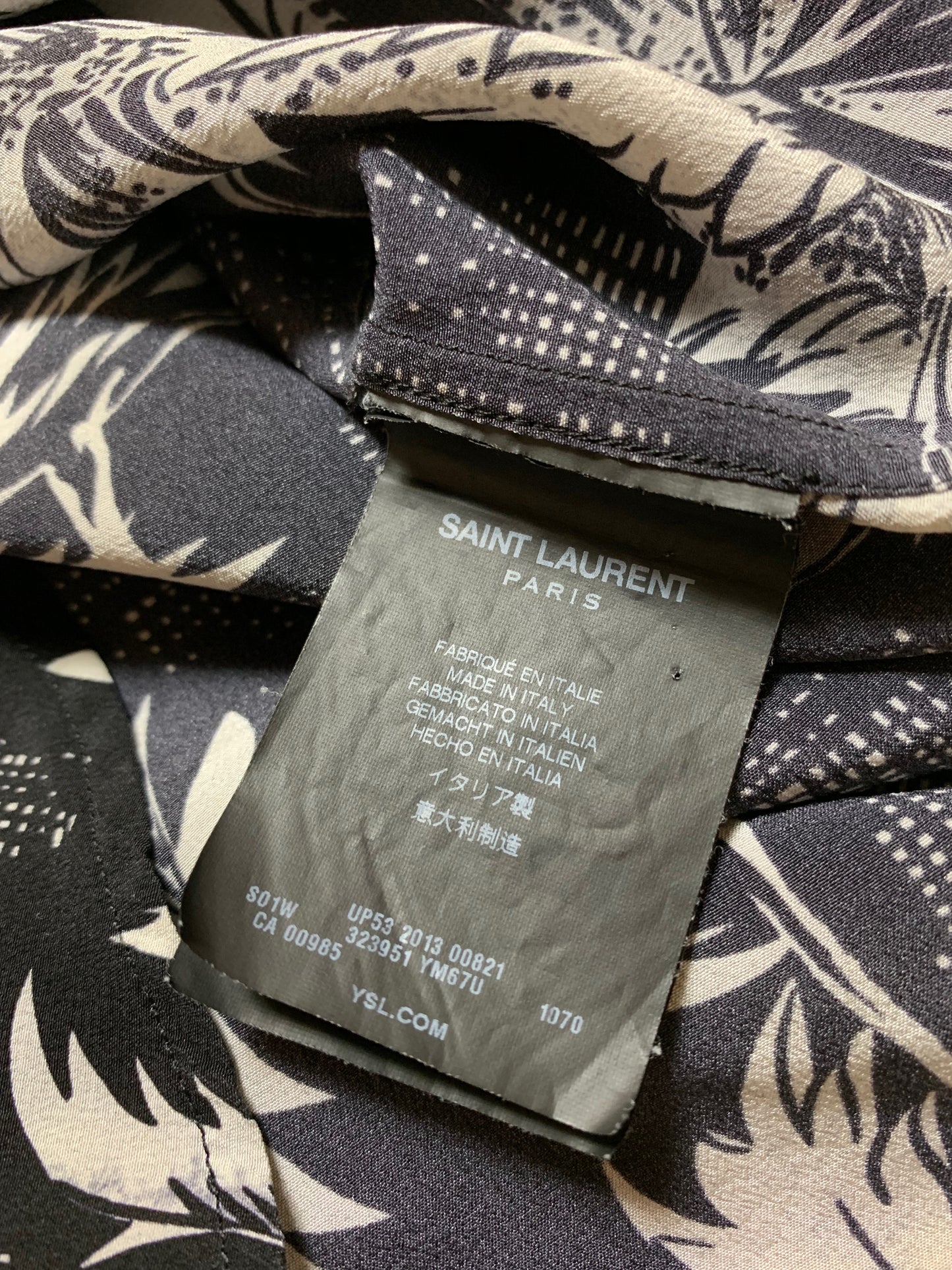 SS14 Silk Hawaiian Shirt