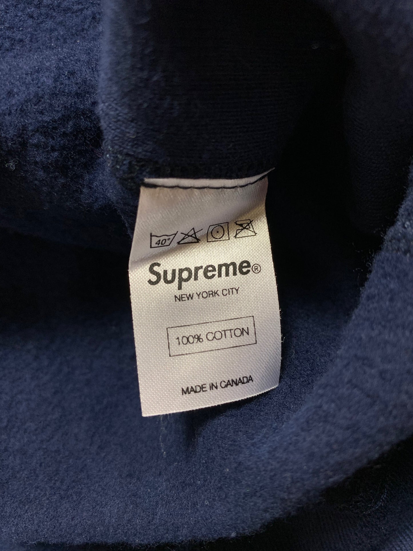 SS12 Arabic Hoodie - Navy