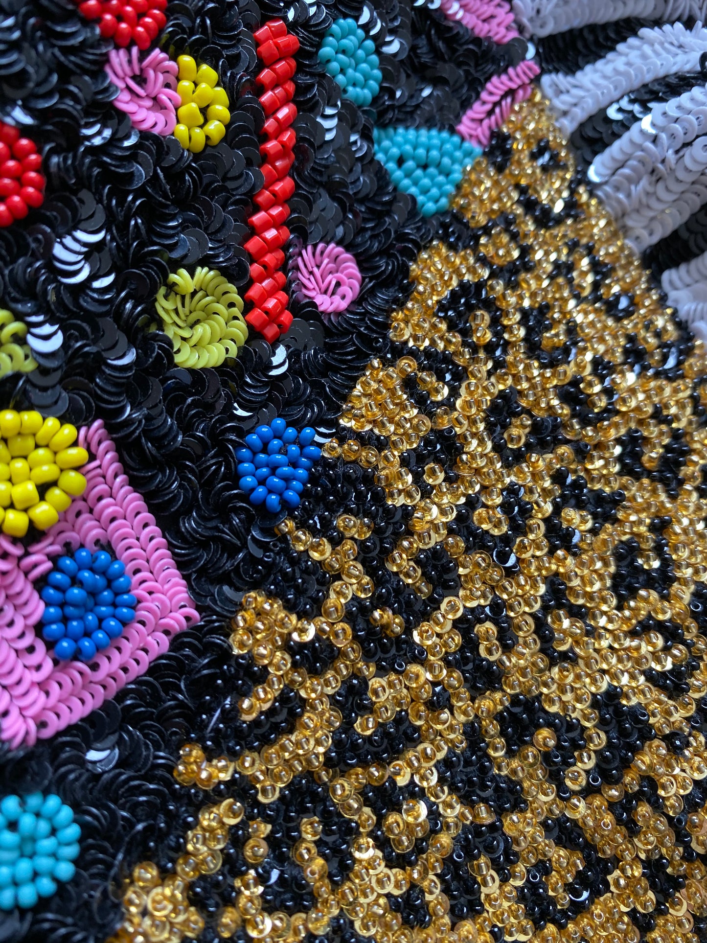 Saint Laurent SS16 Runway Sequin Bomber Jacket - Size 44