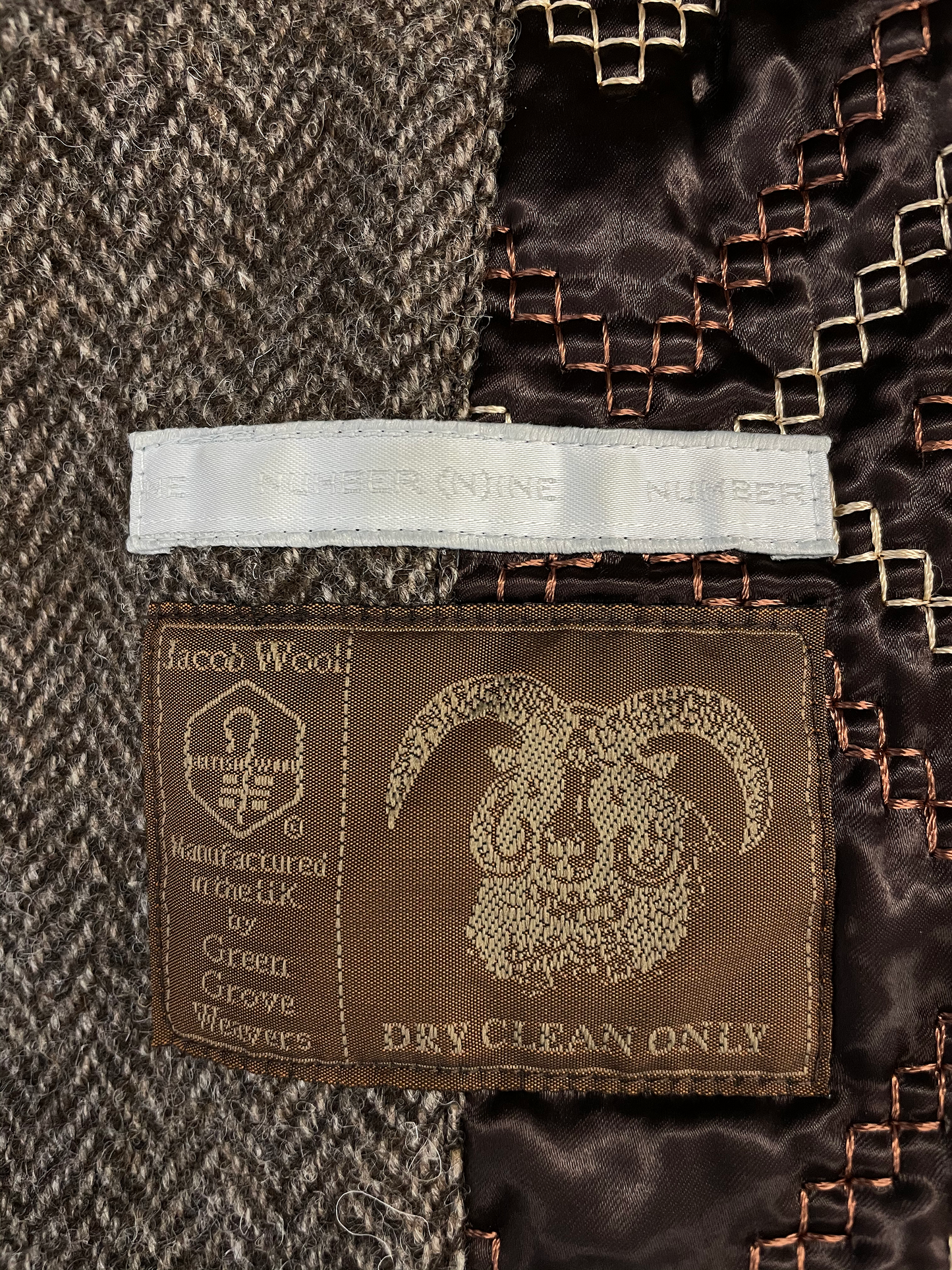 Fur Collar Wool Jacket 2002 "Nowhere Man Collection"