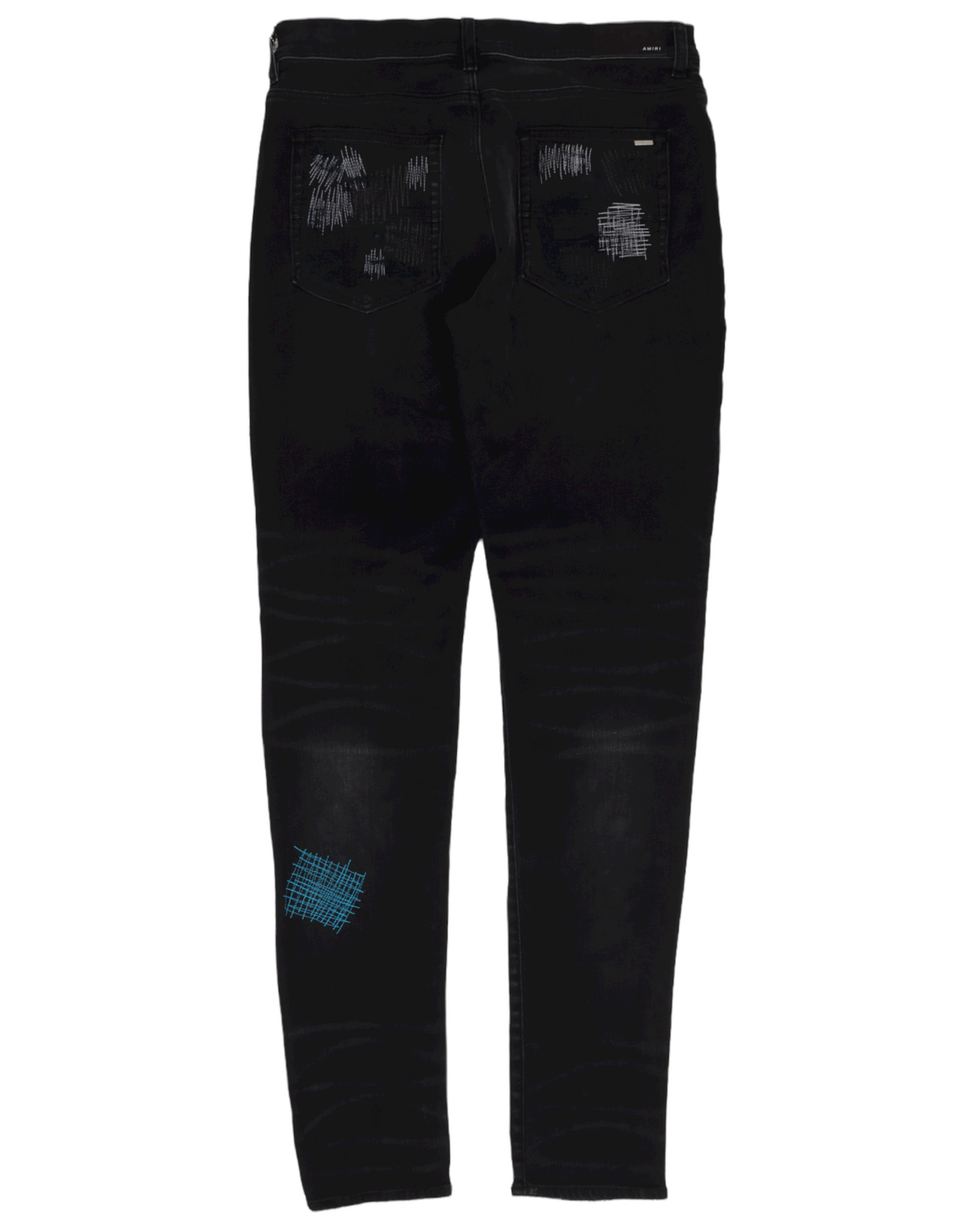 All-Over Repair Denim