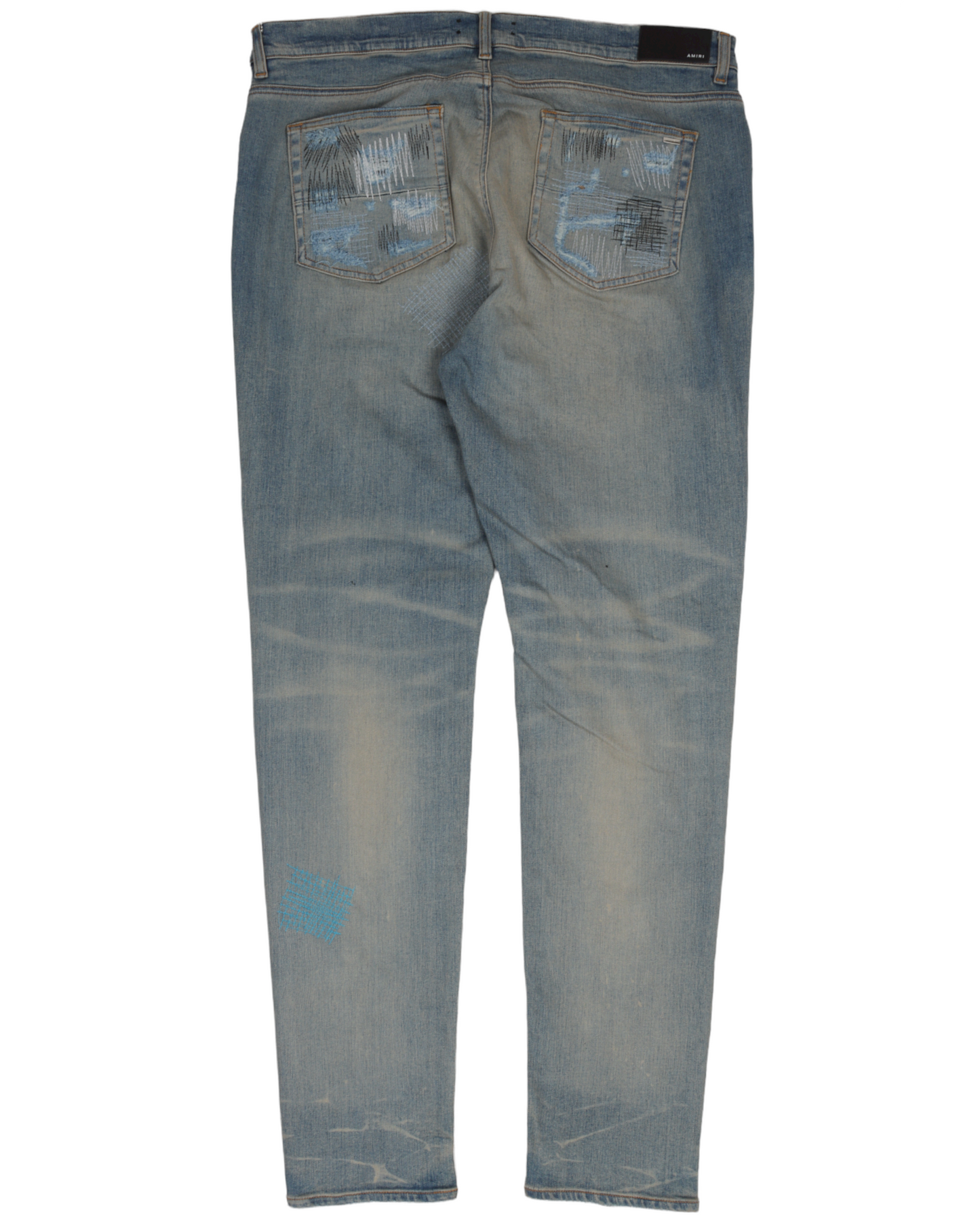 All-Over Repair Denim