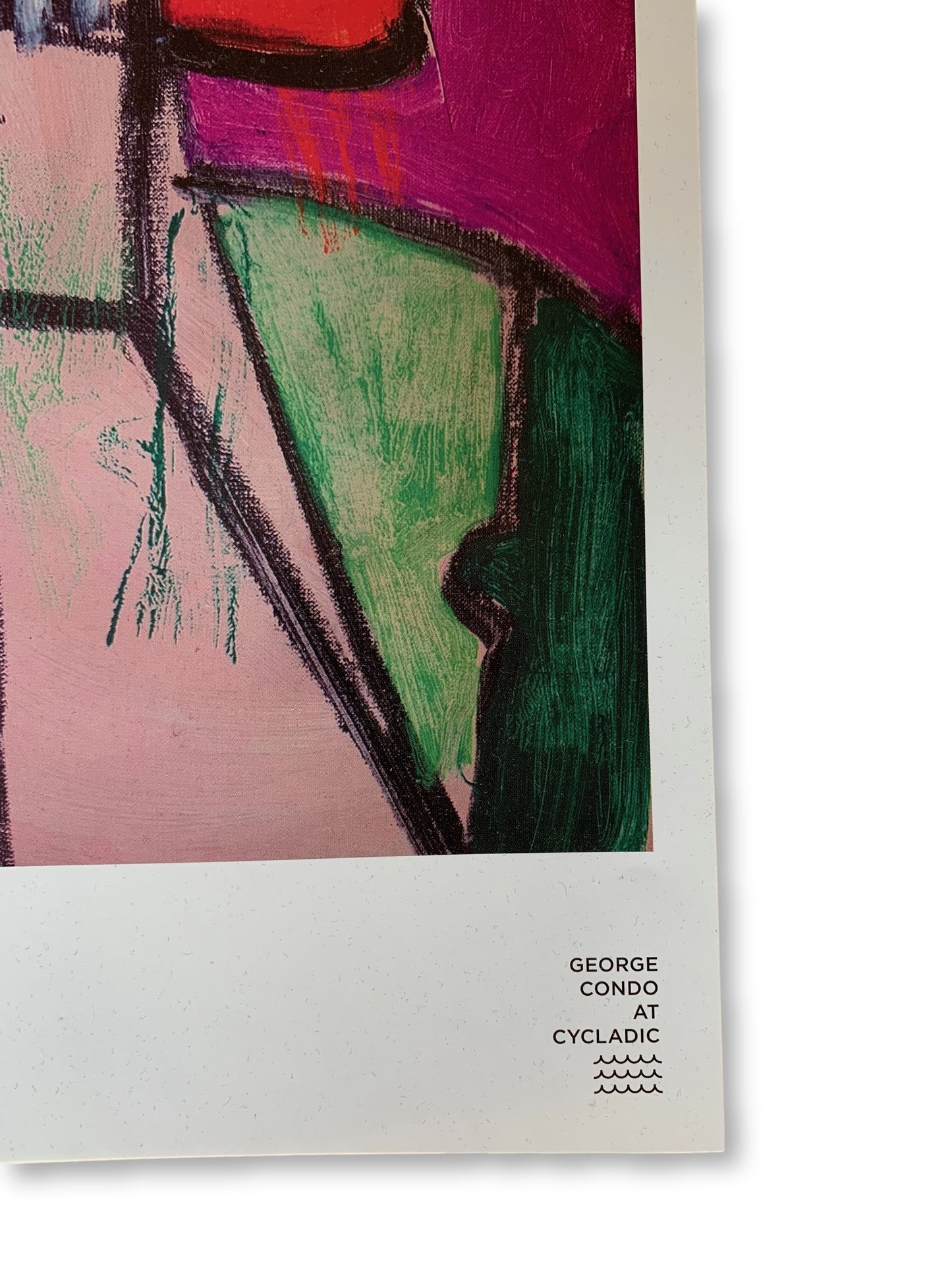 George Condo at Cycladic Exhibition - Poster (A)
