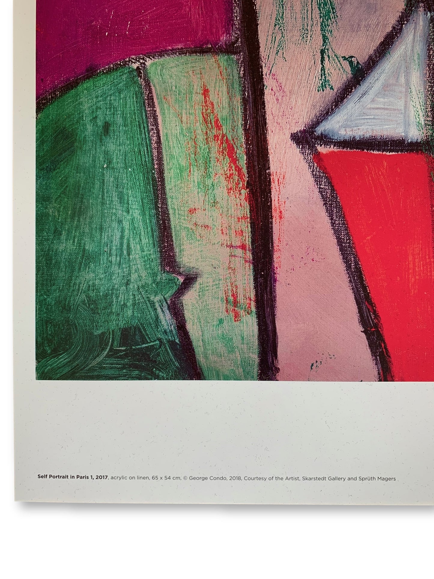 George Condo at Cycladic Exhibition - Poster (A)