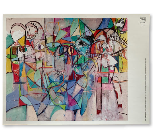 George Condo at Cycladic Exhibition - Poster (B)