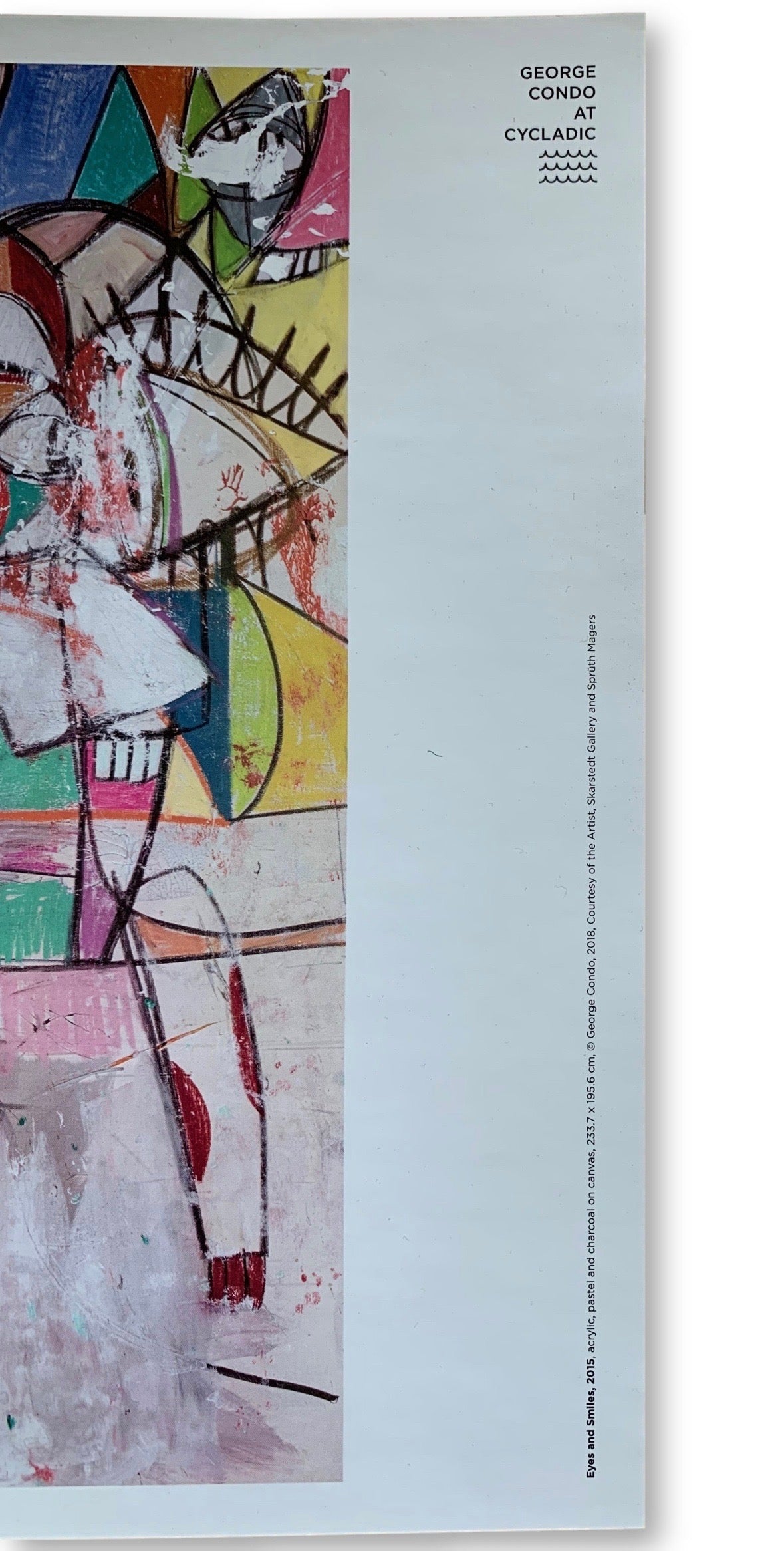 George Condo at Cycladic Exhibition - Poster (B)