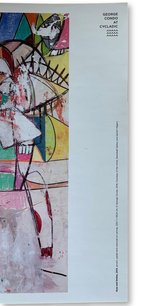 George Condo at Cycladic Exhibition - Poster (B)