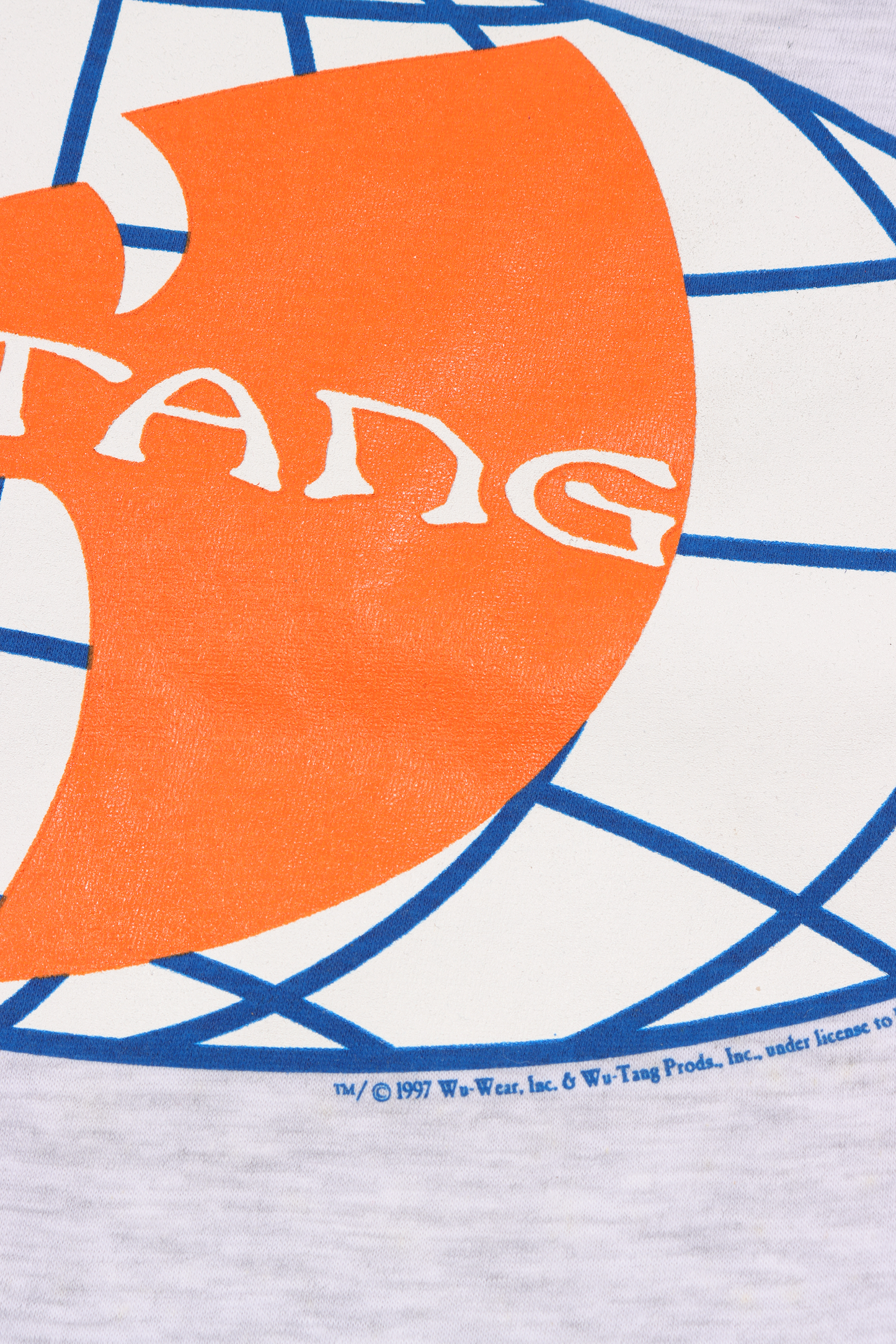 1997 Wu-Tang Globe Logo T-Shirt (Rare color/Deadstock)