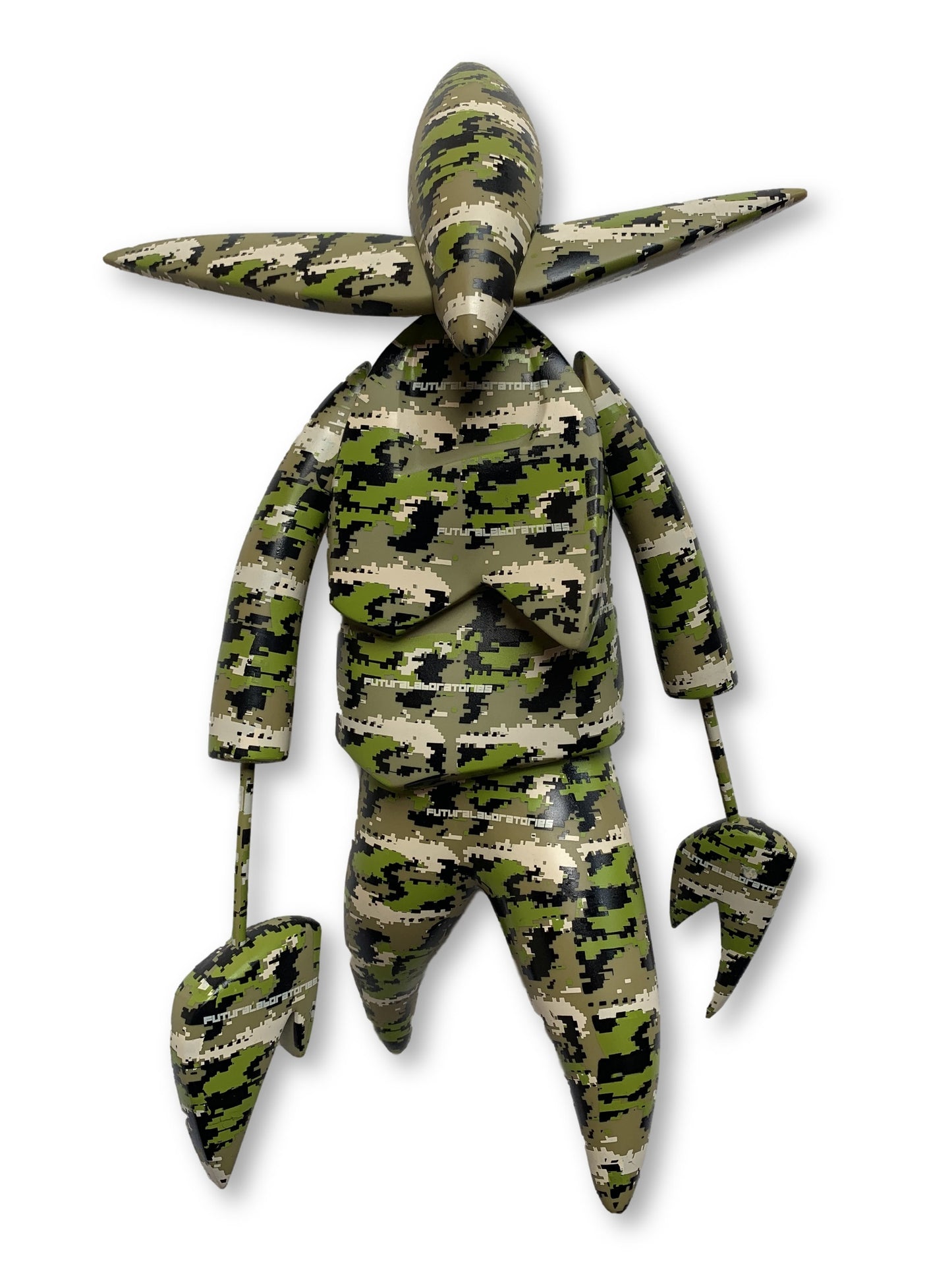 2000 Laboratories Nosferato Unkle Green Camo Figure