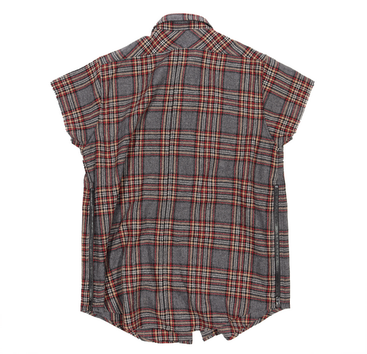 Second Collection Sleeveless Flannel Shirt