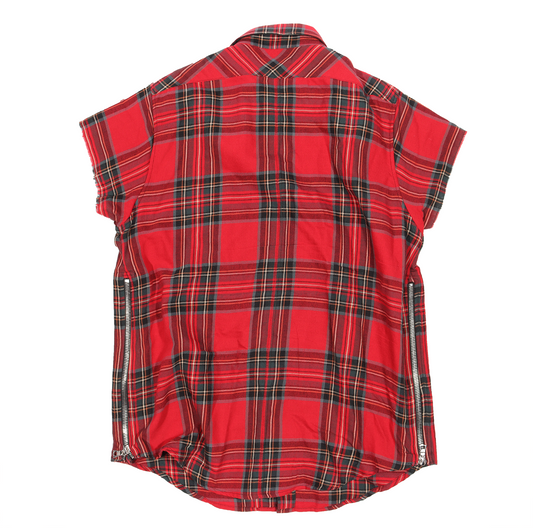 Second Collection Sleeveless Flannel Shirt