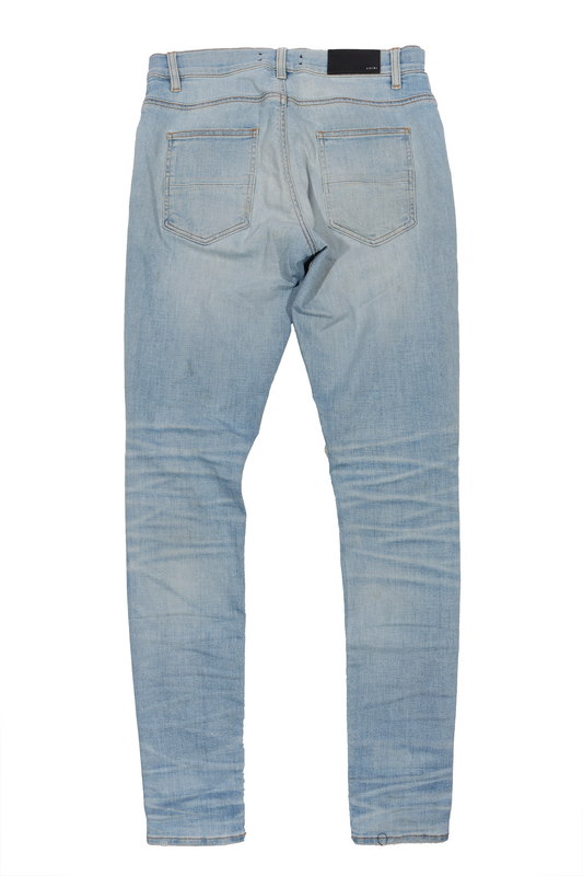 Patchwork Distressed Denim