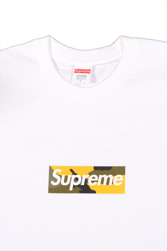 Brooklyn Box Logo Tee - White