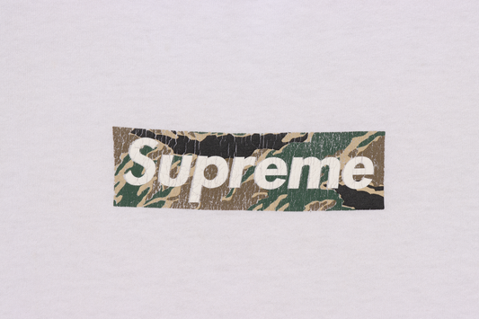 Bape Box Logo Tee Tiger Camo