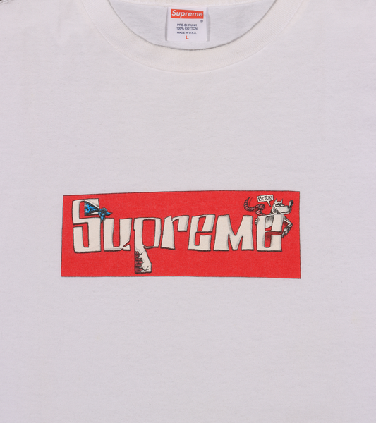 Joe Cool Box Logo tee SS07 - White