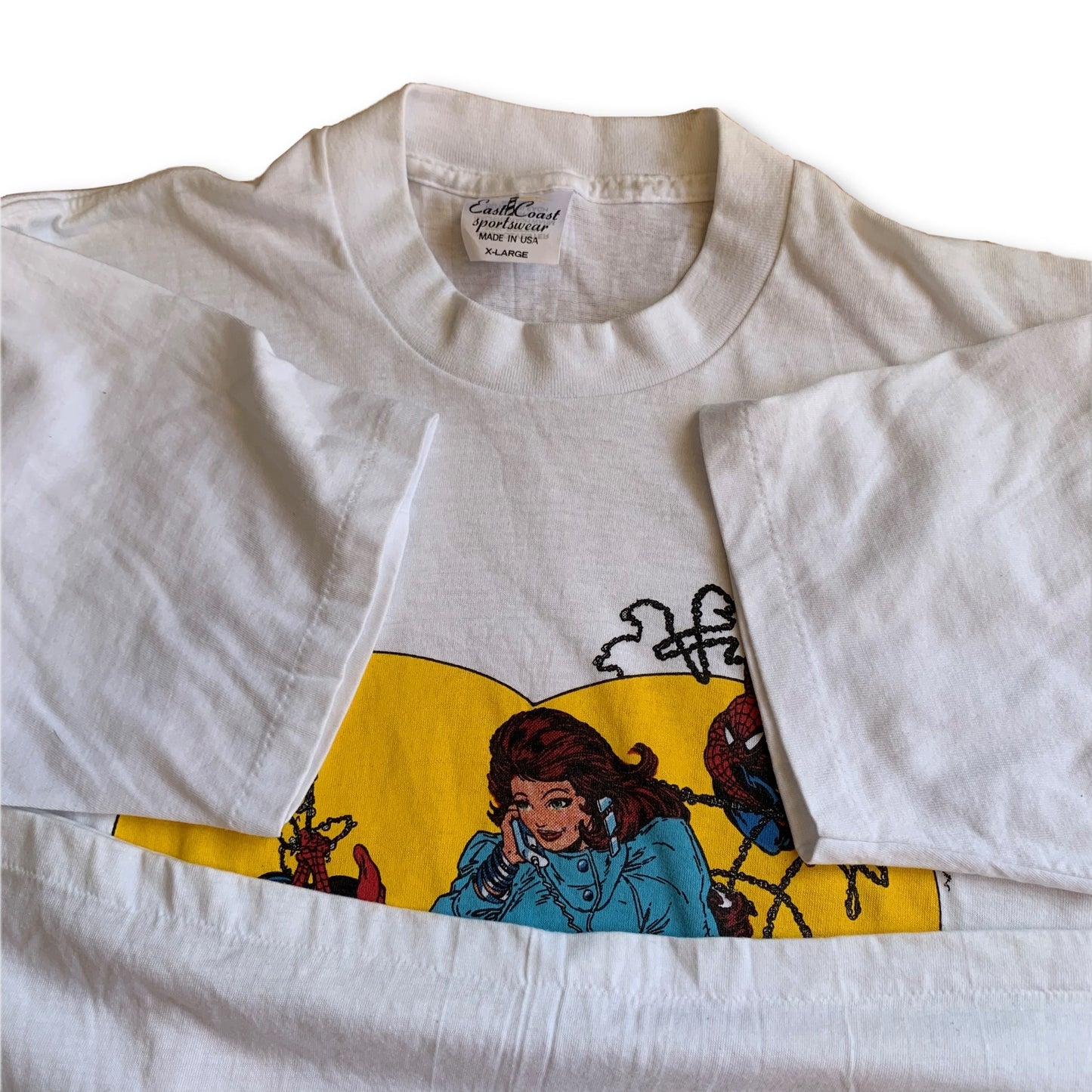Vintage 1988 Marvel Spiderman T-Shirt - XL