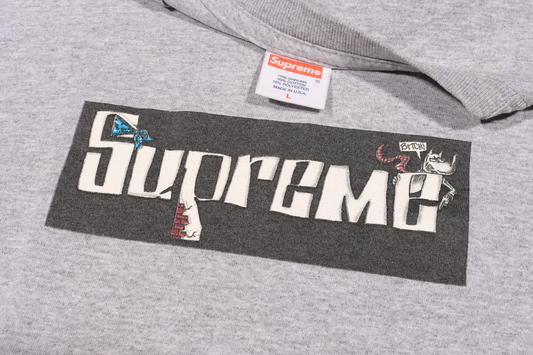 Joe Cool Box Logo Tee SS07 - Grey