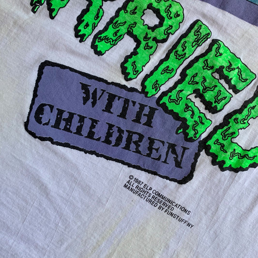 Vintage 1987 I'm Married Shoot Me "Married With Children" T-Shirt - XL