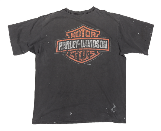 1990's Harley-Davidson Paint Splatter T-Shirt
