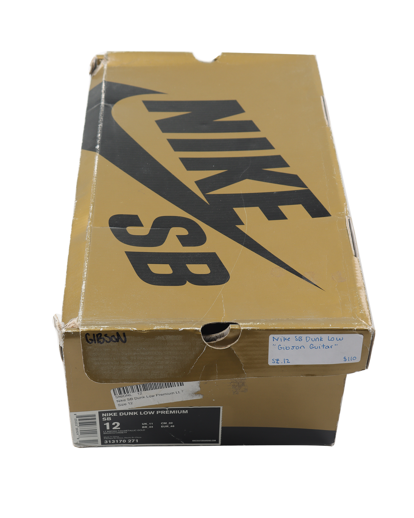 Dunk SB Low Gibson Guitar