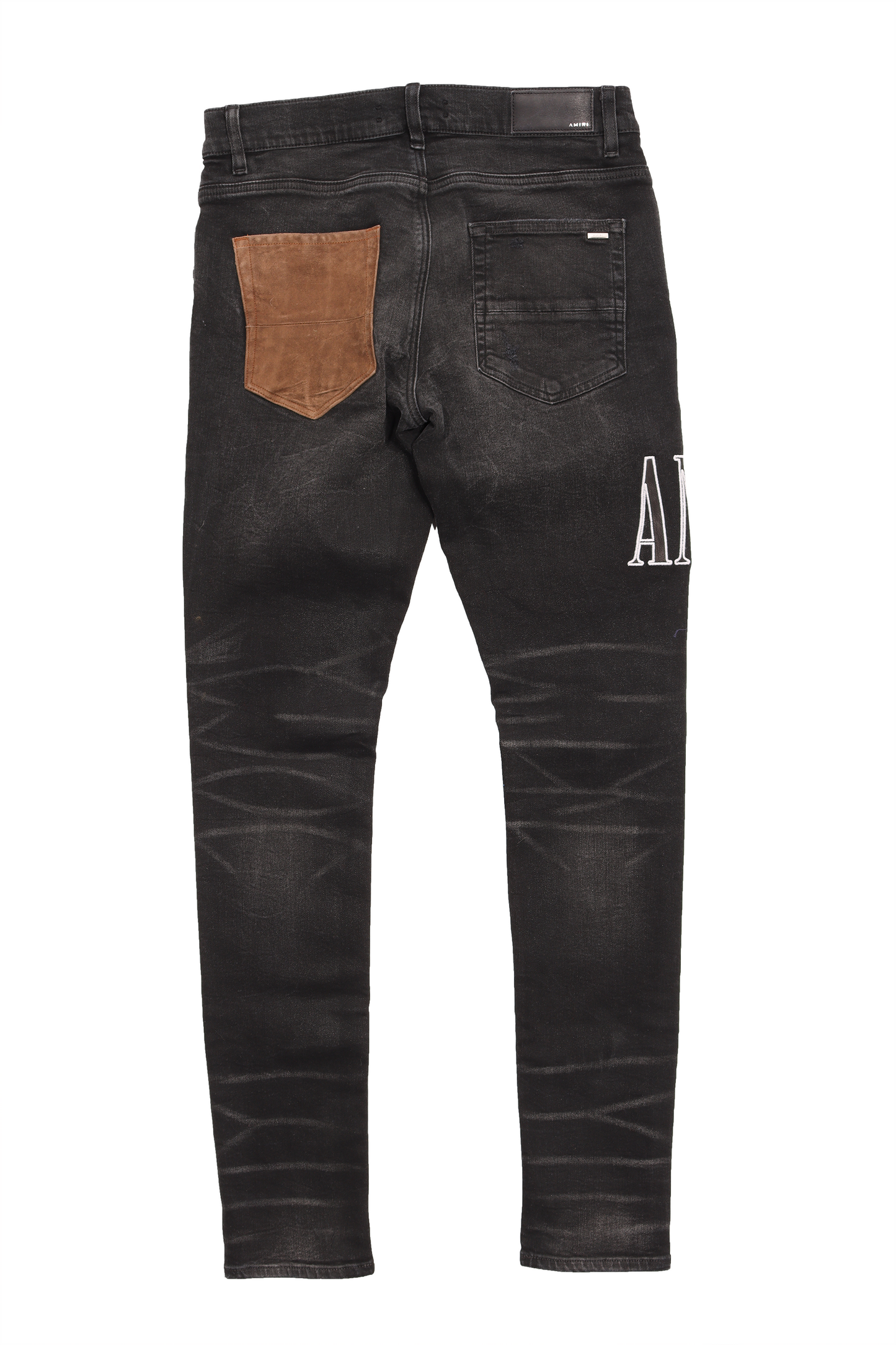 Distressed Patchwork Denim