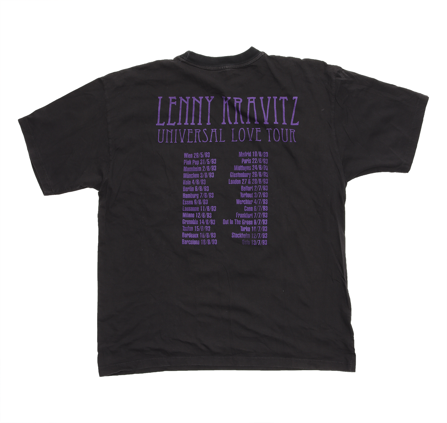 Lenny Kravitz Universal Love Tour T-Shirt