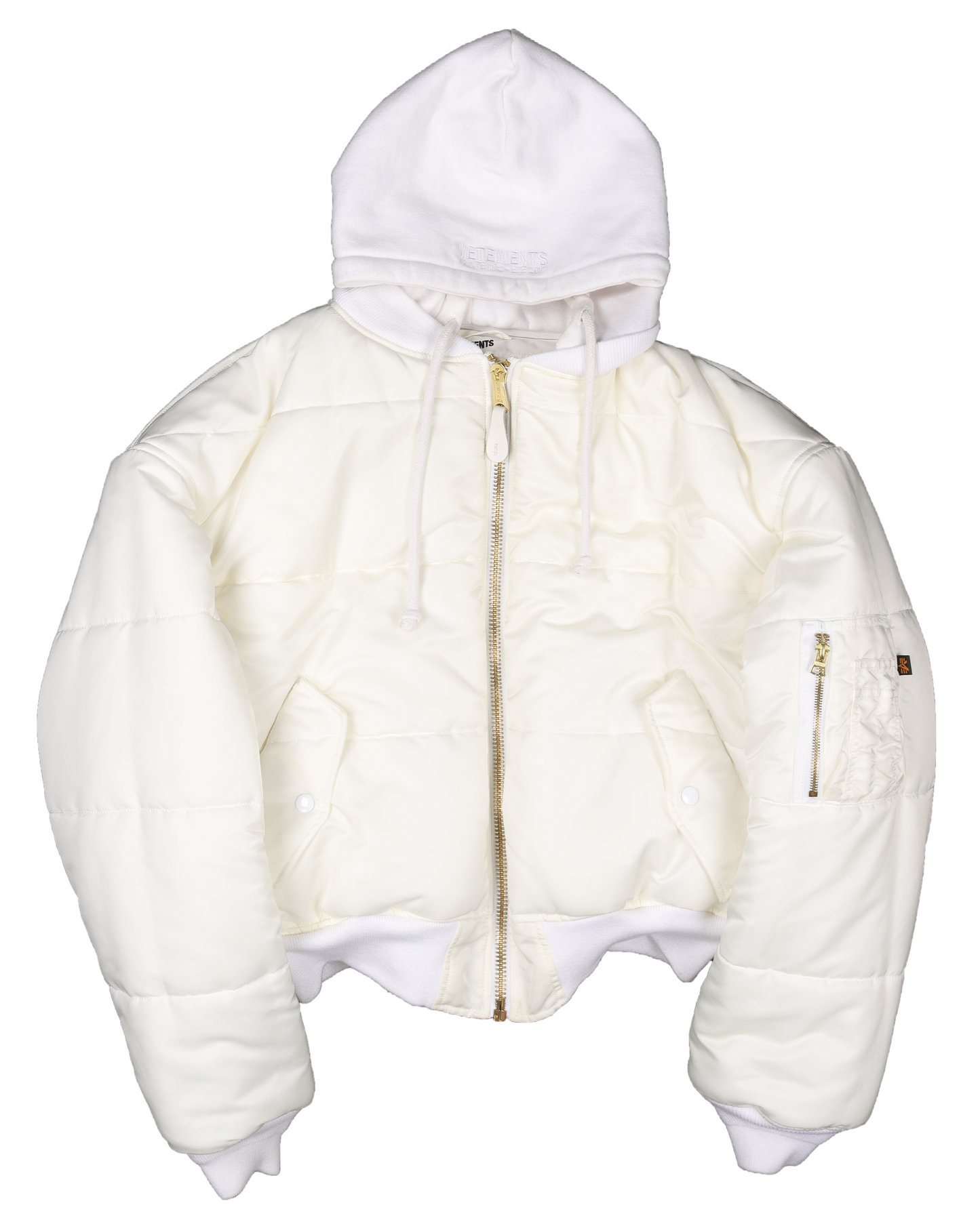 SS17 Synthetic Reversible Alpha Industries Bomber Jacket