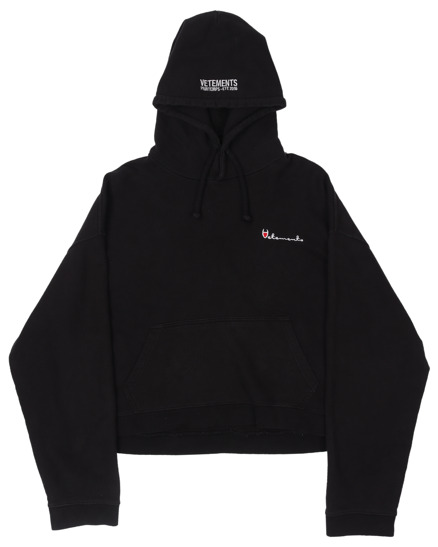 SS17 Champion Reversible Metal Logo Hoodie
