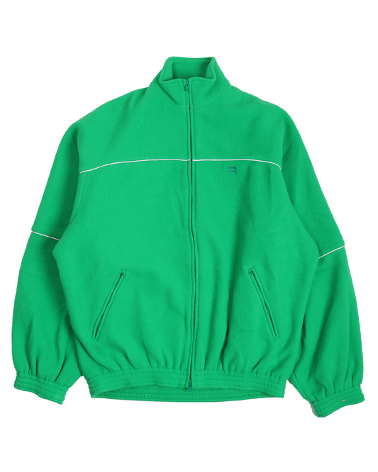 Double-Layer Brushed Fleece Tracksuit Jacket