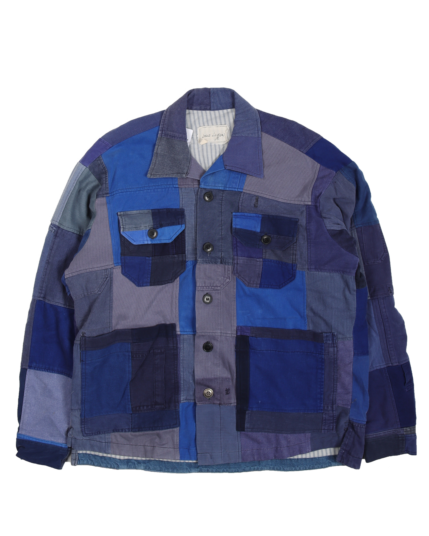 French Artist Scrapwork Boxy Jacket