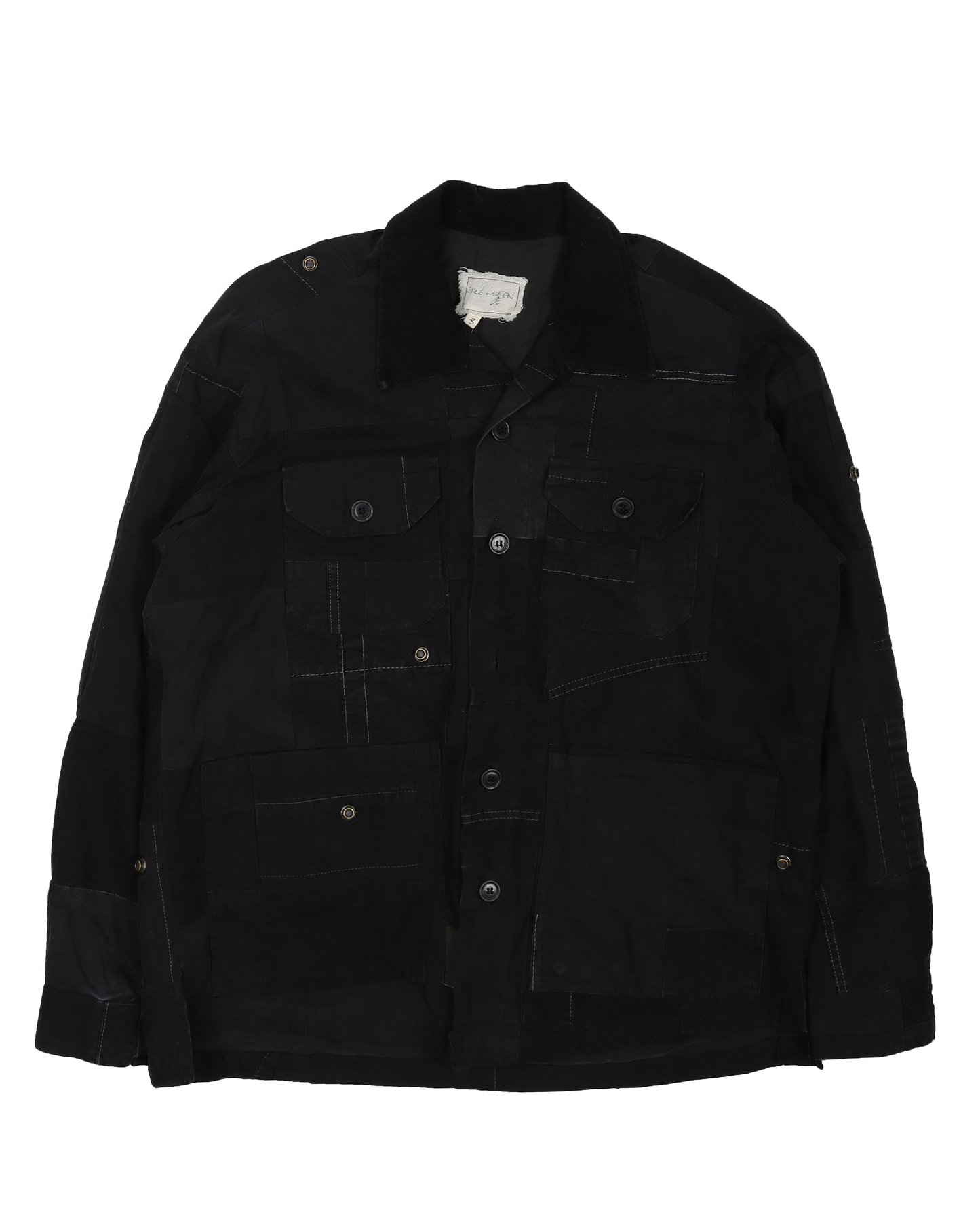 Tent Scrapwork Boxy Work Jacket