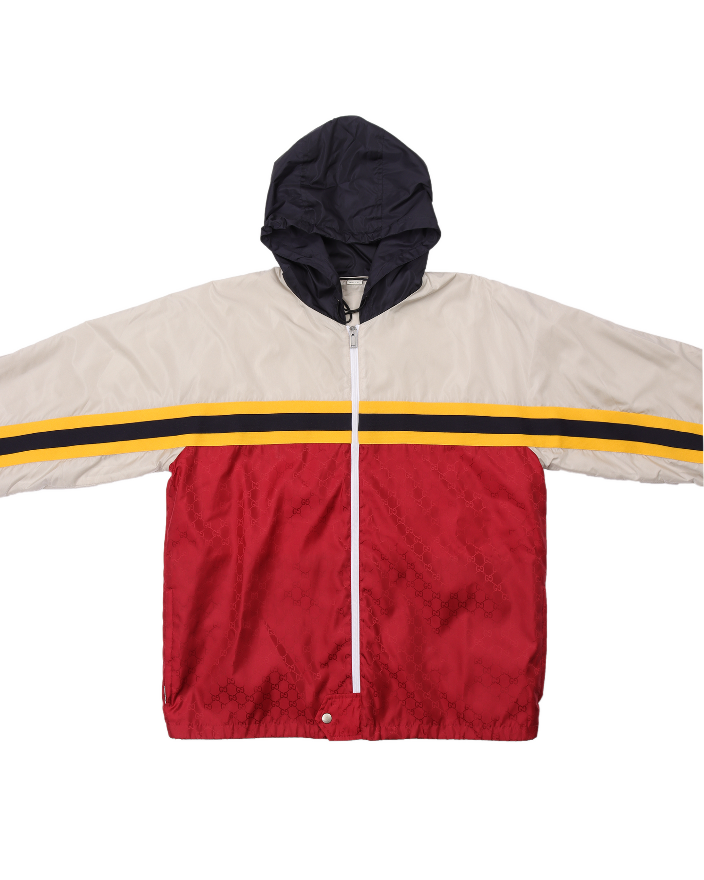 "GUCCY" Hooded Nylon Jacket