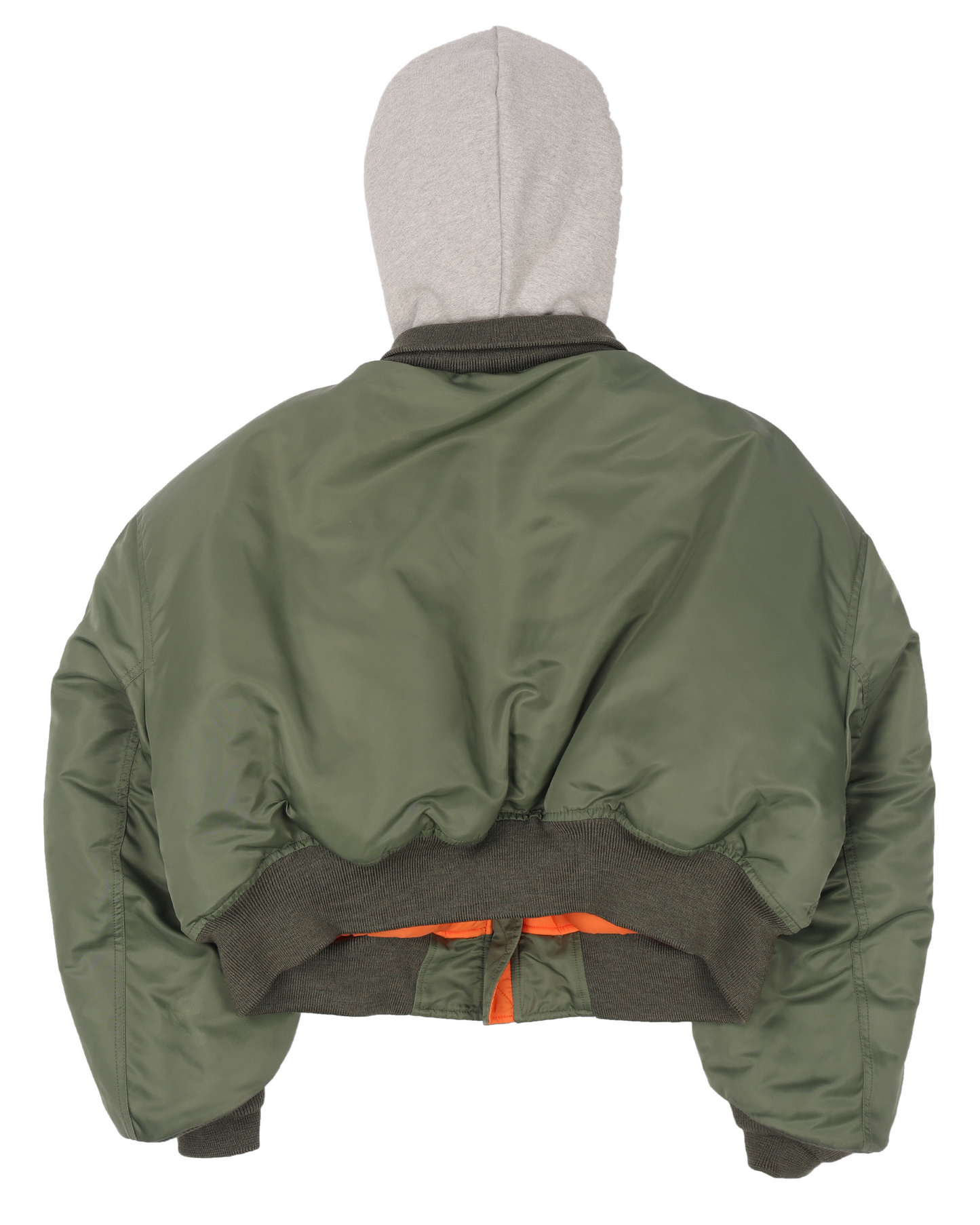 FW17 Cropped Hooded Bomber Jacket