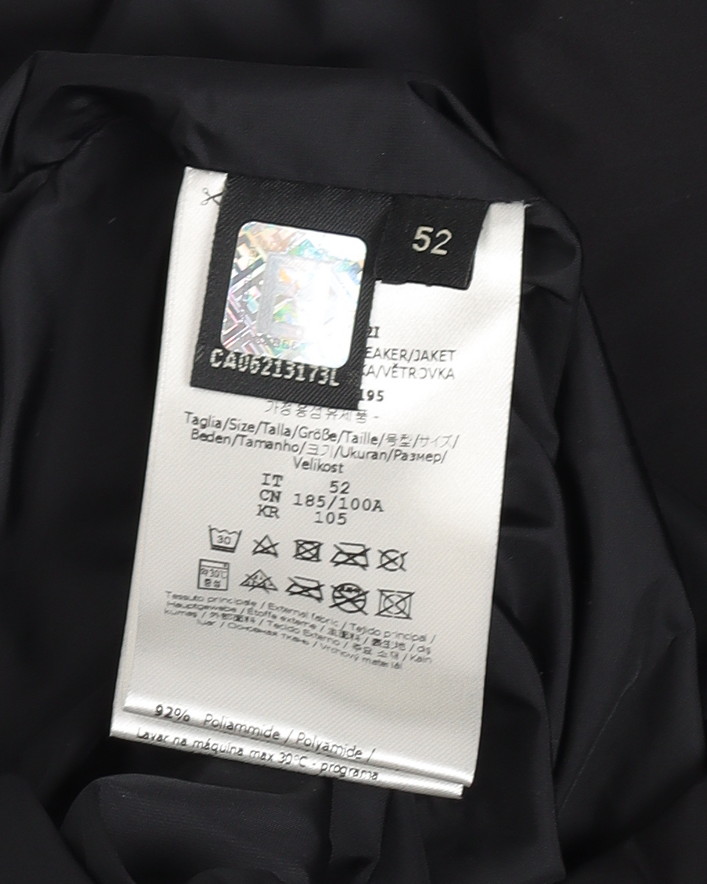 "Forever Fendi" Packable Water Reactive Jacket