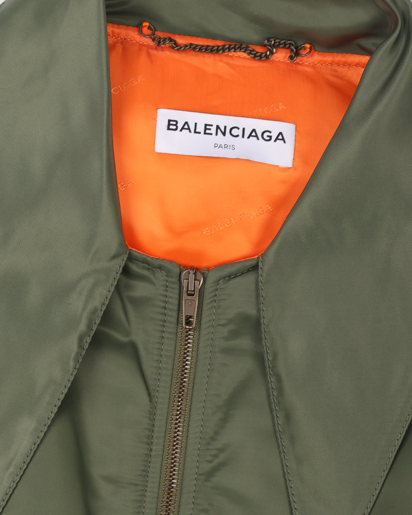 SS17 Scarf Tie Cropped Bomber Jacket