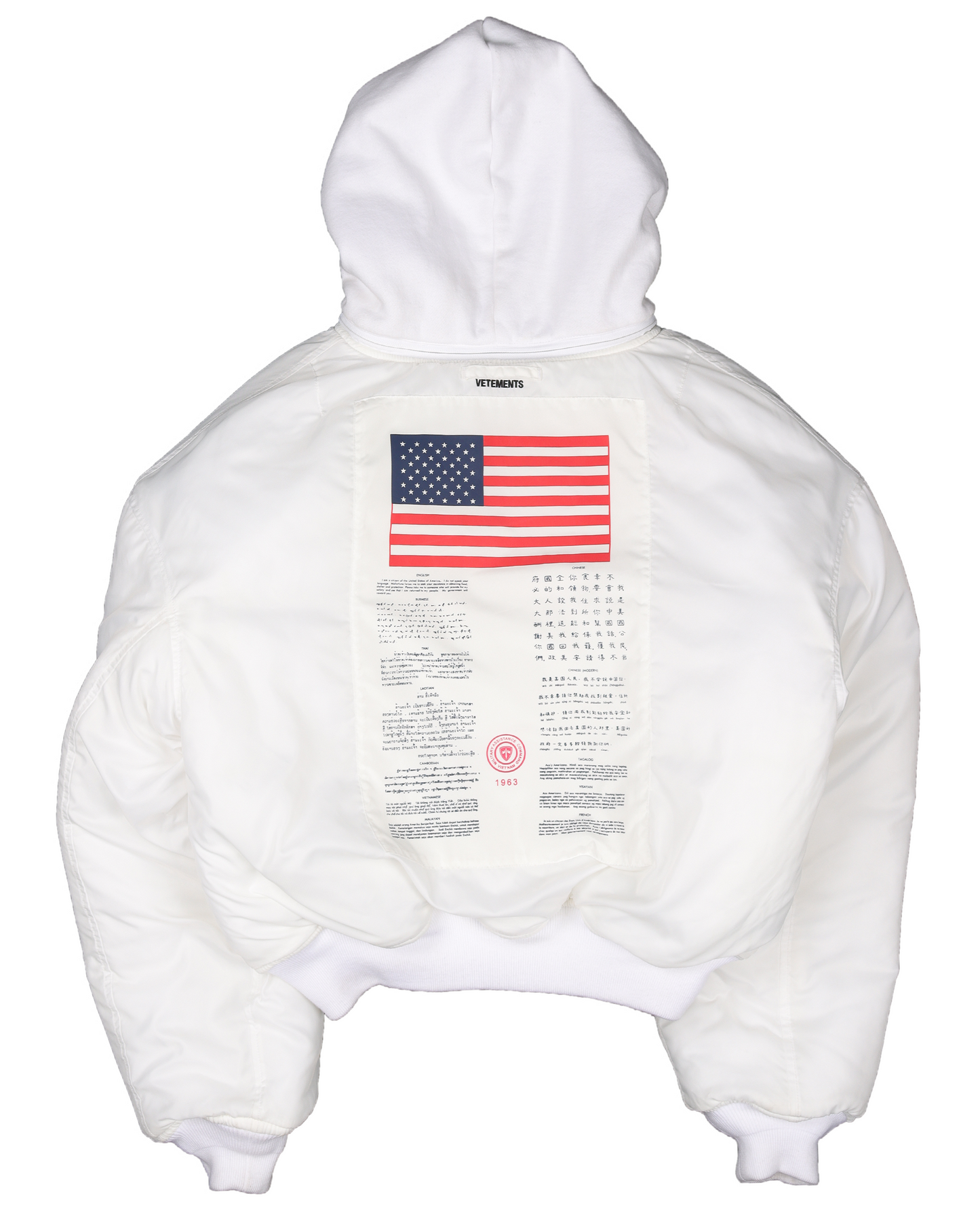 SS17 Synthetic Reversible Alpha Industries Bomber Jacket