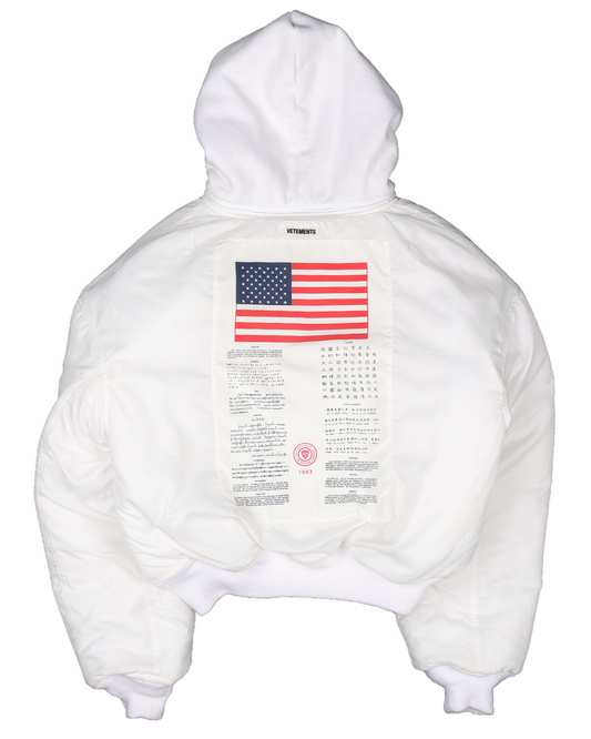 SS17 Synthetic Reversible Alpha Industries Bomber Jacket