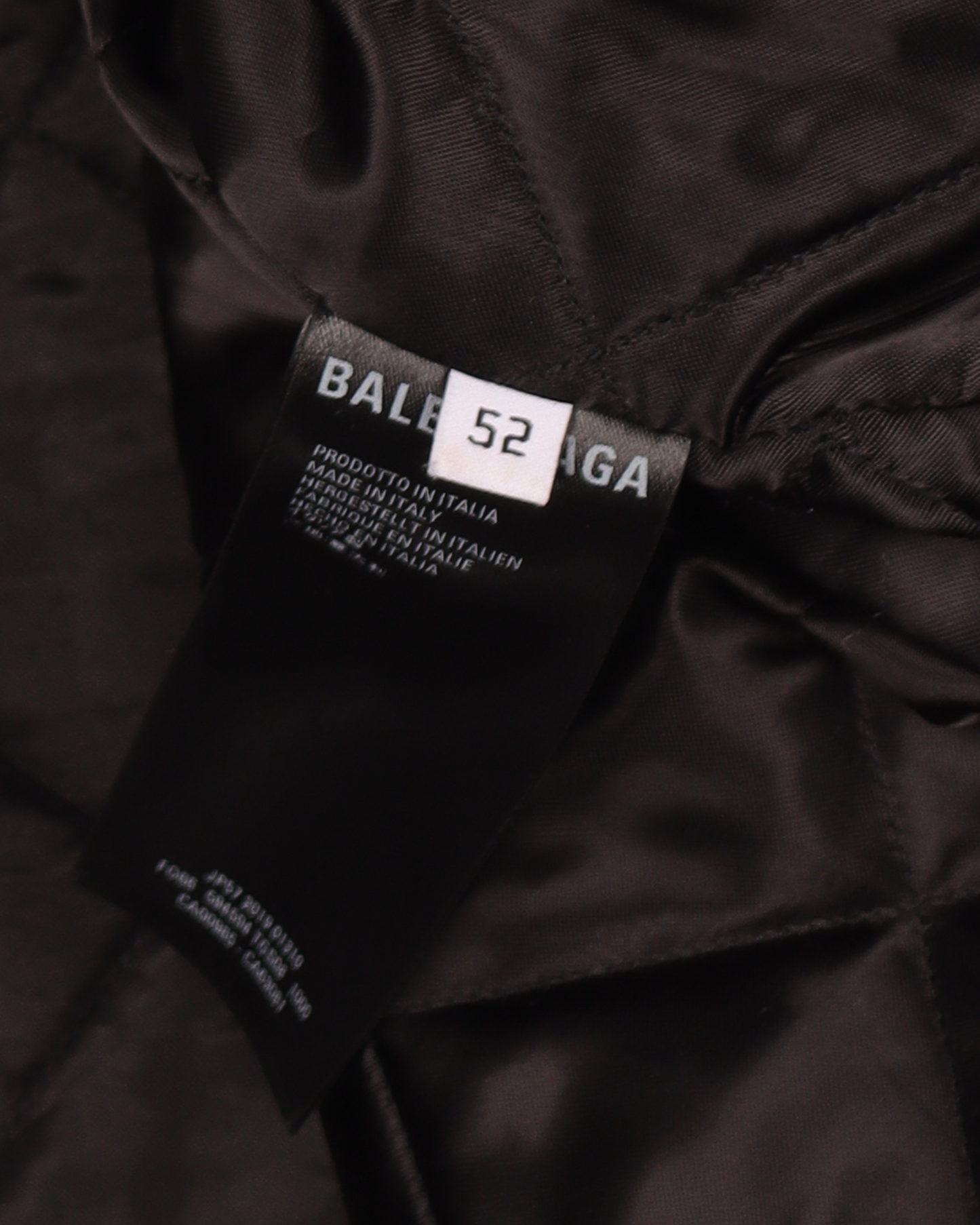 Contrast Logo Buffalo Leather Motorcycle Jacket