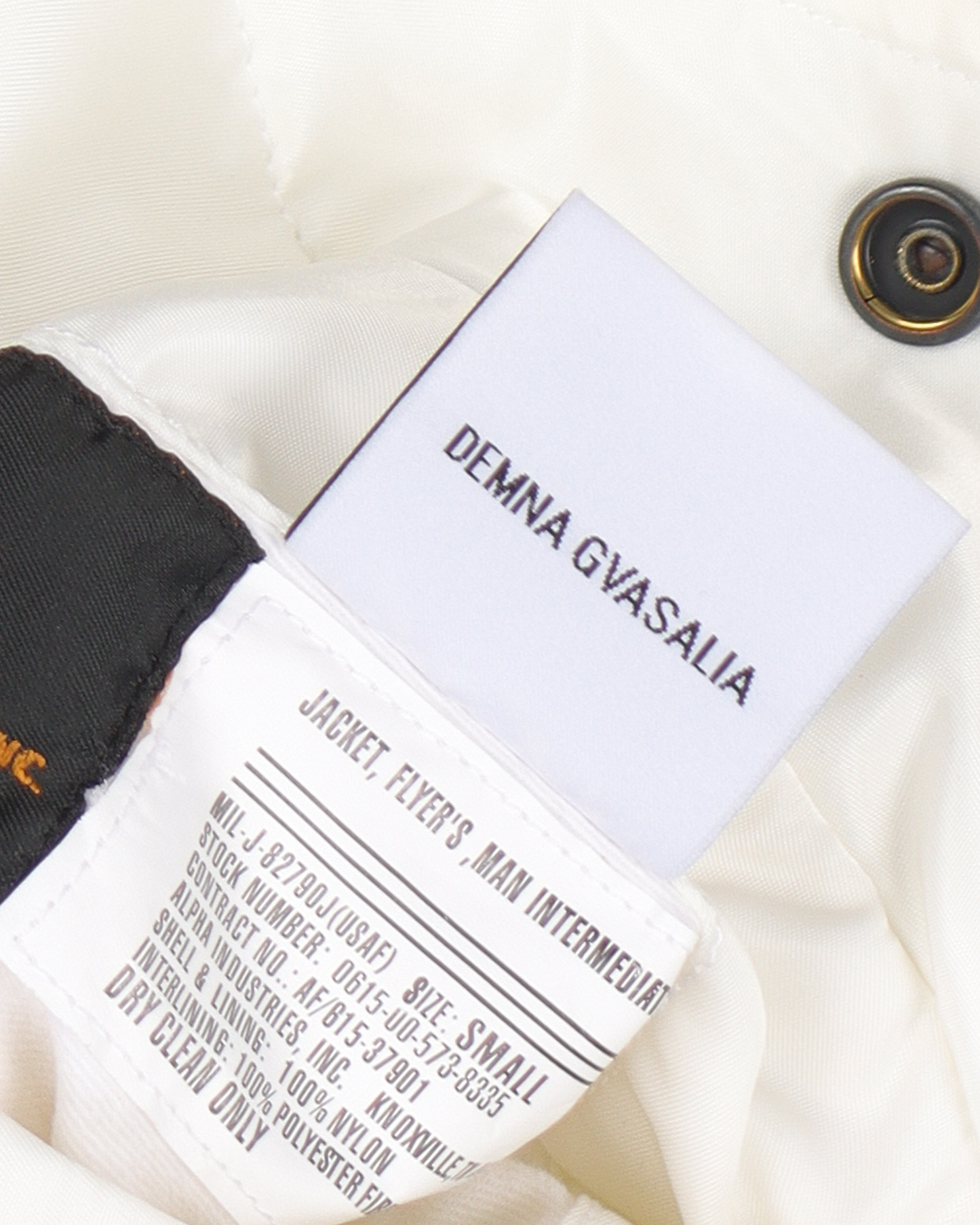 SS17 Synthetic Reversible Alpha Industries Bomber Jacket