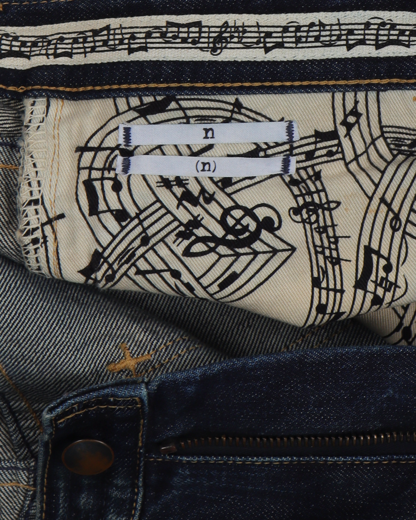 "Crying Heart" Denim