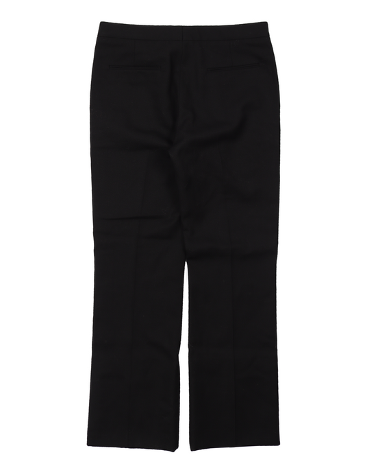 Side-Striped Pleated Tuxedo Slacks
