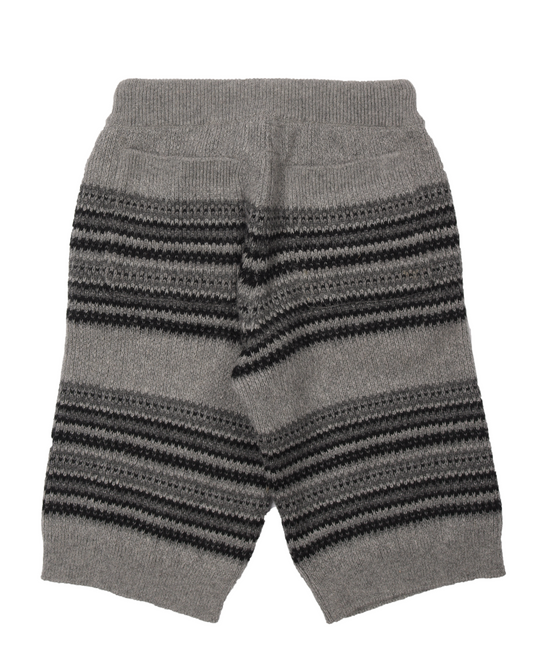 07 "Love God Murder" Cashmere Drawstring Shorts