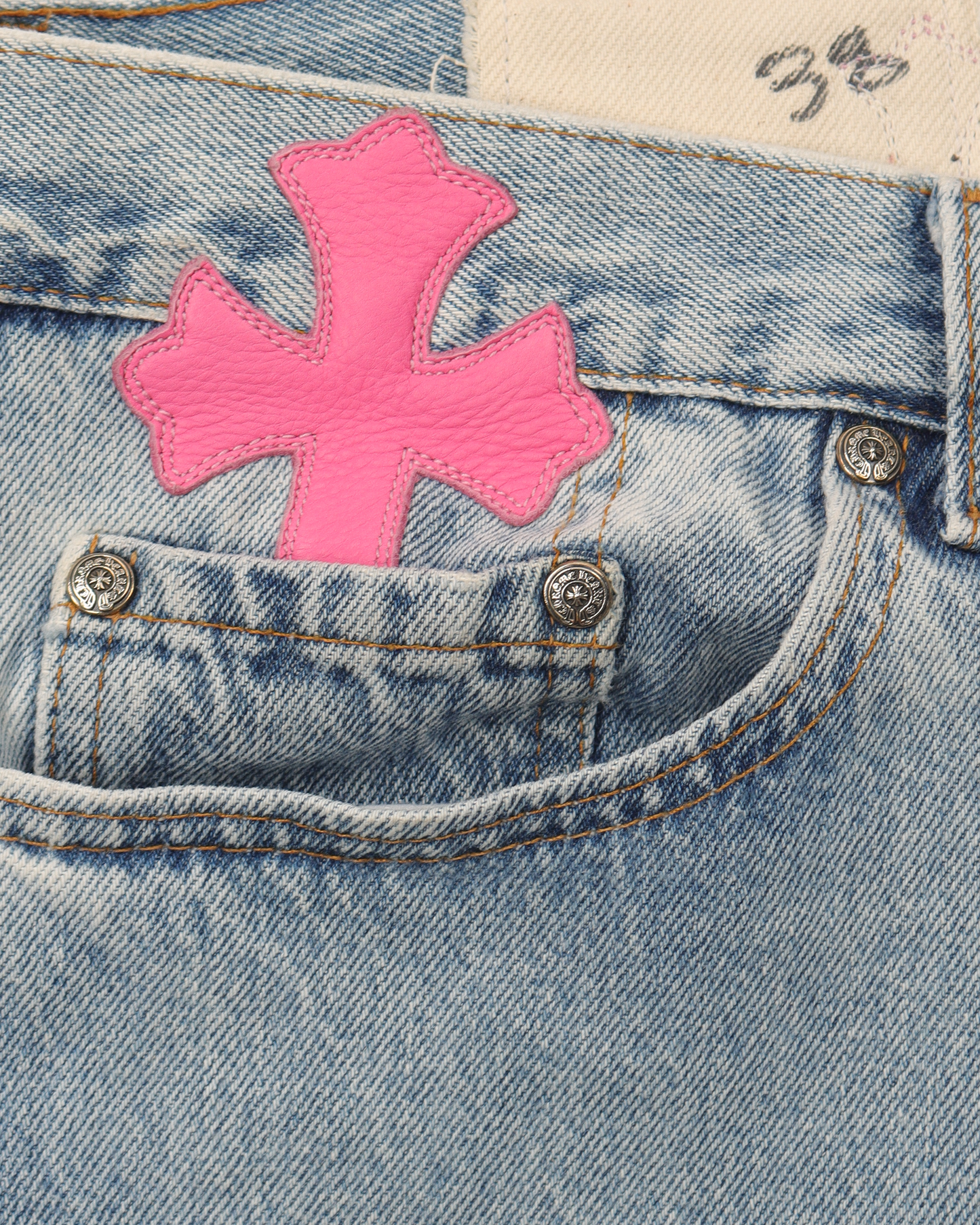 Levi's Cross Patch Flared Denim