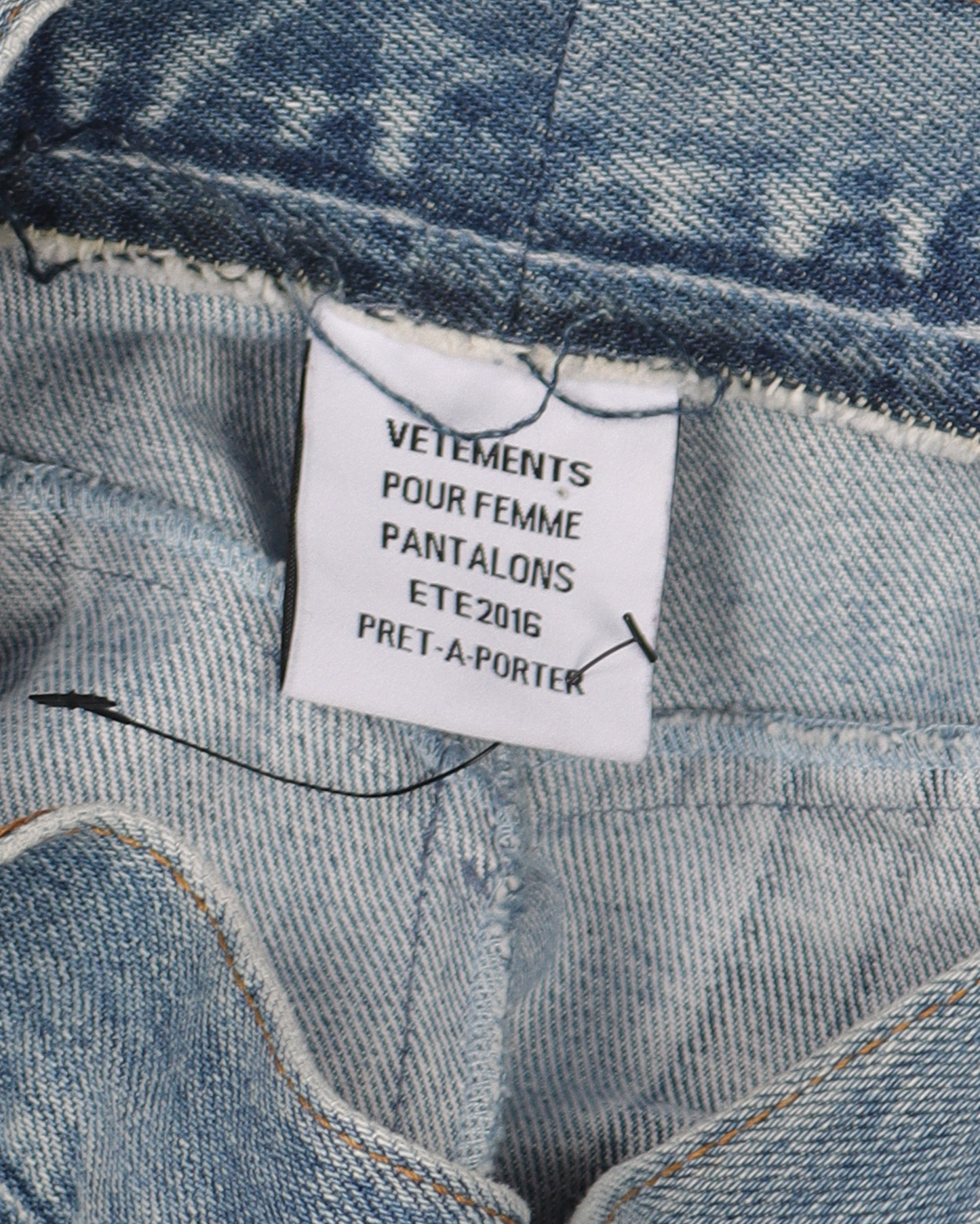 SS16 Reconstructed Levi's Denim
