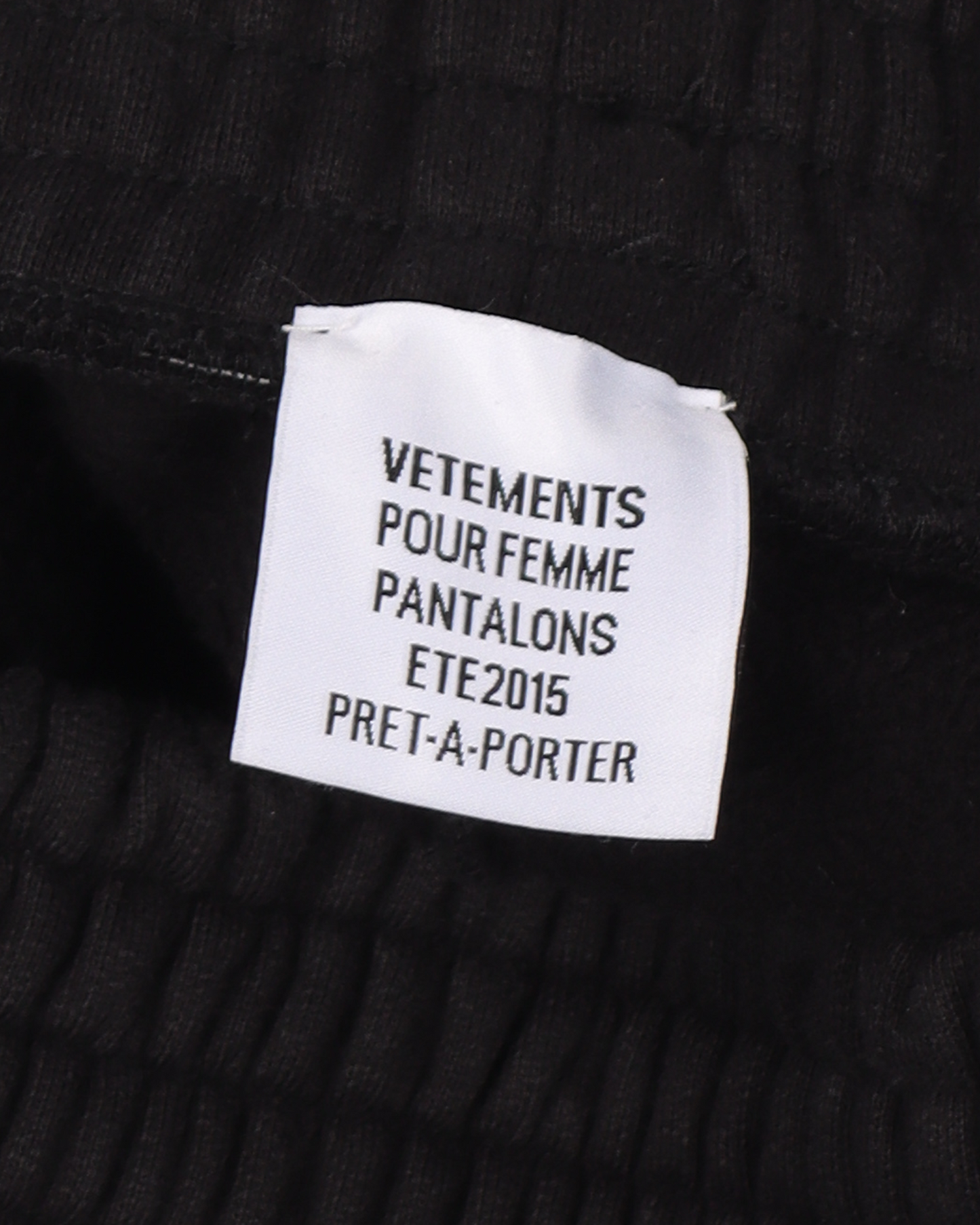 SS15 Oversized Wide-Leg Sweatpants