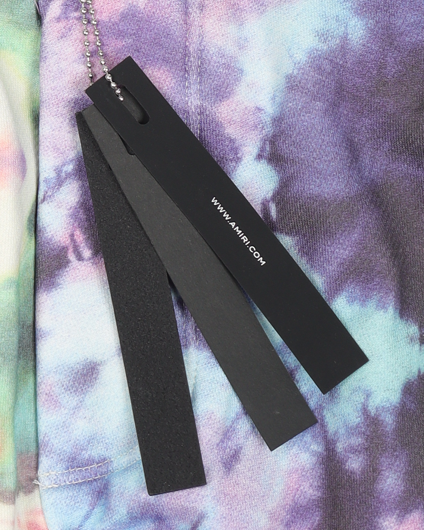 Overlock Stitch Tie-Dye Sweatpants