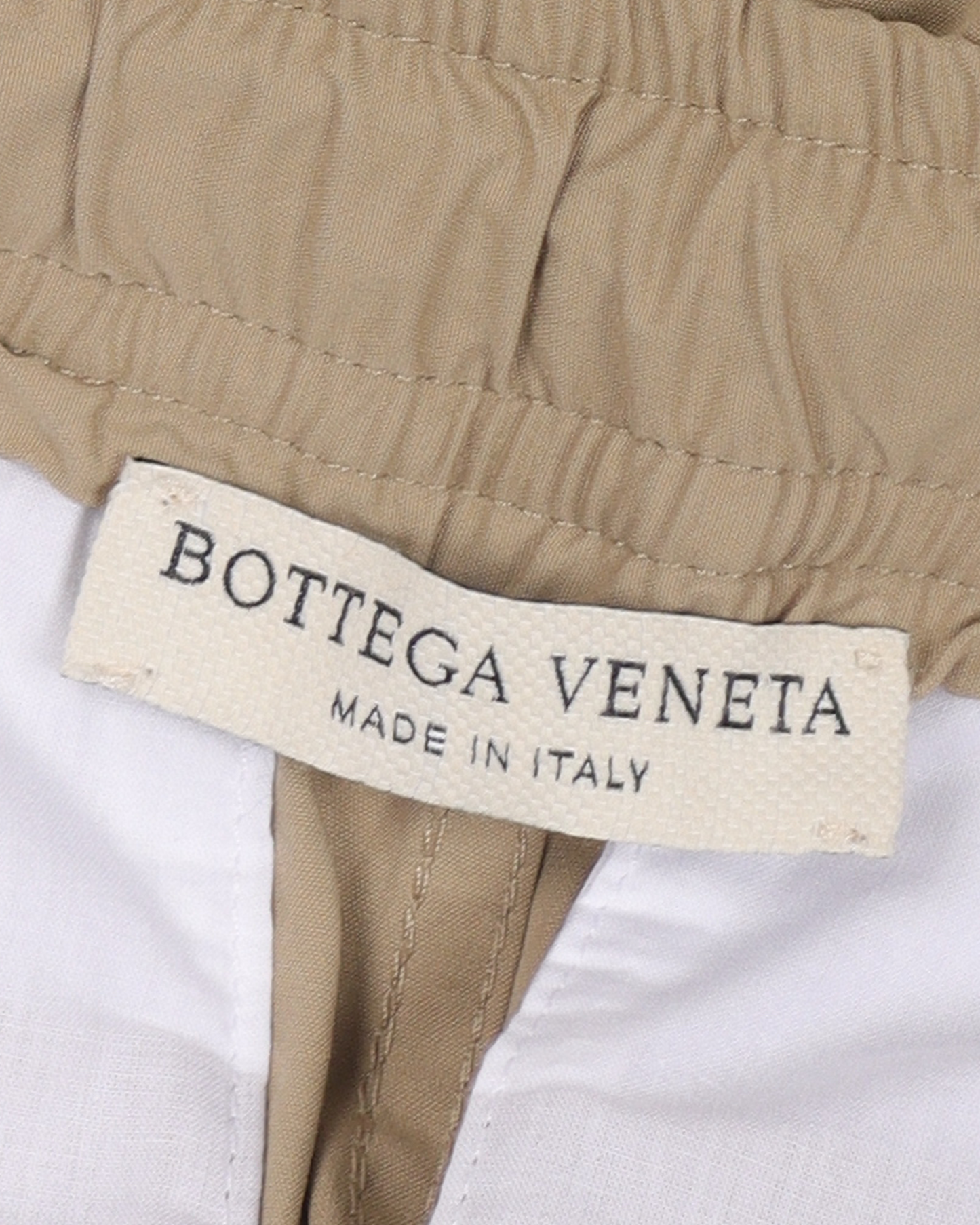 Cotton Blend Drawstring Pants