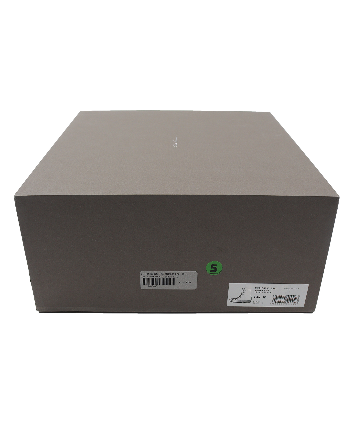 SS21 "Phlegethon" Pop Pink High-Top Ramones